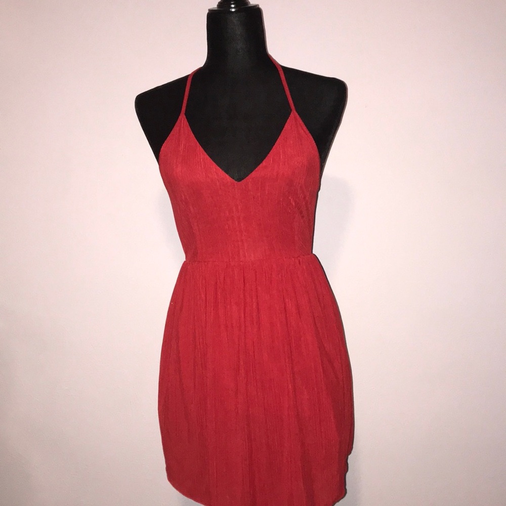 Red dress